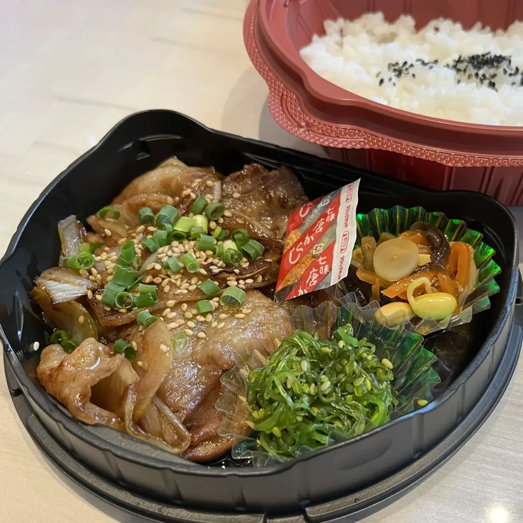 八幡平ポークの豚カルビ弁当